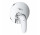 Vaňová Batéria podomietková Grohe Eurostyle, páková, prepínač automatický, chróm
