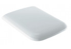 Sedátko WC Geberit Icon Square, s pozvoľným sklápaním, biela