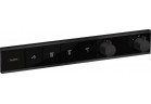 Batéria termostatická Hansgrohe RainSelect, podomietková, 4 prijímače, čierna matnéný