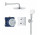 Sprchový set Grohe Tempesta 210, podomietkový, Batéria termostatická, z a sprchovou hlavou sprchovým, chróm