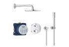 Sprchový set Grohe Grohtherm, podomietkový, Horná sprcha 210mm, Batéria termostatická, chróm