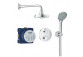 Sprchový set Grohe Tempesta 210, podomietkový, Batéria termostatická, chróm