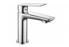 Umyvadlová batéria Demm Sleek, na postavení, výška 180mm, zátka klik-klak, chróm