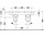 Umývadlo nábytkové dvojitý Duravit D-Code, 120x49cm, dla baterii 1-otworowych, biela