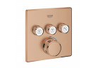 Batéria termostatická Grohe Grohtherm SmartControl, 3-prijímače vody, brushed warm sunset