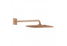 Grohe Rainshower 310 Mono Cube Horná sprcha s ramenom 422 mm, 1 strumień, obmedzovač prúdu, brushed warm sunset