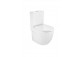 Misa WC Roca Meridian, bez splachovacieho kruhu, 60x37cm, do kompaktu, przyscienna, biela