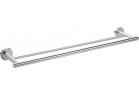 Držák na kúpeľový uterák Hansgrohe Logis Universal, dvojitý, 60cm, chróm