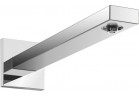 Rameno nástenné hornej sprchy Hansgrohe, 38,9cm, čierna matnéný