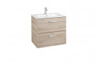Súprava kúpeľnový Roca Unik Victoria Basic, 60x46cm, 2 szuflady, breza