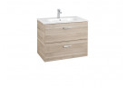 Súprava kúpeľnový Roca Unik Victoria Basic, 70x46cm, 2 szuflady, breza