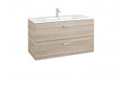 Súprava kúpeľnový Roca Unik Victoria Basic, 100x46cm, 2 szuflady, breza