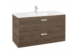 Súprava kúpeľnový Roca Unik Victoria Basic, 100x46cm, 2 szuflady, cedr