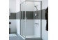 Štvorcový sprchovací kút Huppe Alpha 2, 800x800mm, rohový vstup, dverí posuvné, Anti-Plaque, strieborná profil