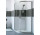 Sprchový kút 1/4 kruh Huppe Classics 2, 800x800mm, dverí posuvné, Šírka vstupu 490mm, Anti-Plaque, strieborná profil