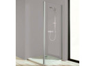 Pevná bočná stena pre posuvné dvere Huppe Classics 2, 800mm, Anti-Plaque, strieborná profil