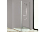 Pevná bočná stena pre posuvné dvere Huppe Classics 2, 900mm, strieborná profil