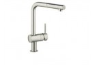 Drezová batéria Grohe Minta s výsuvnou sprchou s perlátorom Supersteel