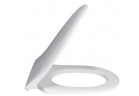 Sedátko Villeroy&Boch Subway SlimSeat, Oválna, biela