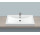 Umývadlo na postavenie na dosku Alape R-Series, obdĺžniková, 800x500mm, z prepadom, otvor na batériu, AB.R800H, biela