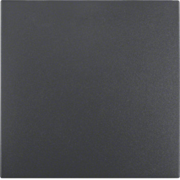 Ramka 1-krotna Berker B.7, čierne sklo/antracit matnéný
