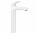 Umyvadlová batéria Grohe Eurostyle, na postavení, výška 334mm, moon white/chróm