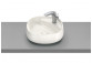 Umývadlo na postavenie na dosku Roca Beyond, 59x46cm, Finceramic, bez prepadu, biela