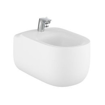 Závesné wc Roca Beyond, bez splachovacieho kruhu, 58x40cm, Maxi Clean, biela