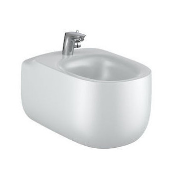 Závesné wc Roca Beyond, bez splachovacieho kruhu, 58x40cm, Maxi Clean, biela