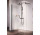 Pevná bočná stena Walk-In Novellini Giada H, 60x195cm, sklo číre, saténové profily