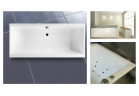 Vaňa obdĺžniková Ruben Go 180x80cm, z systemem hydromasażu Maxus, biela