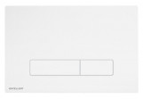 Tlačidlo do stelaża podomietkového Excellent Aurro, 230x150mm, biely