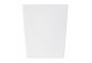 Záhlavie Besco Classic, 18,5x14,5cm, biely