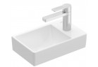Umývadlo nábytkové malá Villeroy&Boch, 36x22cm, ľavé, Weiss Alpin