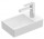 Umývadlo nábytkové malá Villeroy&Boch, 36x22cm, ľavé, Weiss Alpin