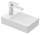 Umývadlo nábytkové malá Villeroy&Boch, 36x22cm, pravé, Weiss Alpin