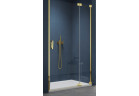 Dverí sprchové Sanswiss Caudra CA13, pravé, 90cm, sklo číre, profil zlatý