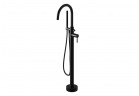 Batérie voľne stojaca na podlahu Kohlman Roxin Black, výška 1155mm, Sprchový set, čierna
