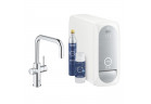 Súprava startowy Grohe Blue Home, jednostka chłodząca s batériou v tvare U, do vody gazowanej, obracana výtokové rameno, chróm 