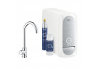 Súprava startowy Grohe Blue Home, jednostka chłodząca s batériou Mono v tvare C, do vody gazowanej, obracana výtokové rameno, chróm 