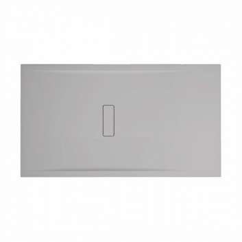 Sprchová vanička pravouhlý Novellini Custom Touch, 100x80cm, montáž na podlahe, výška 3,5cm, akrylát, biely matnéný