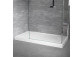 Sprchová vanička pravouhlý Novellini Custom, 180x80cm, montáž na podlahe, výška 3,5cm, akrylát, możliwość przycinania, biely matnéný