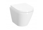 Misa WC závesné Vitra Integra, 50x35,5cm, bez splachovacieho kruhu, biela