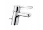 Umyvadlová batéria Kludi Pure&Easy Care, na postavení, výška 150mm, dlhý závěs, Súprava odtokový, chróm