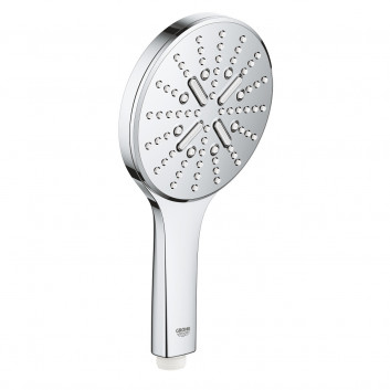 Ručná sprcha Grohe Rainshower Smartactive 130, 3-prúdové, polished nickel