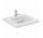 Umývadlo pre postihnuté osoby Ideal Standard Connect Freedom, 60x55,5cm, Závěsná, z prepadom, otvor na batériu, biela