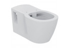Závesné wc dla osób niepełnosprawnych Ideal Standard Connect Freedom, 71x36,5cm, rimless, bez kołnierza, biela