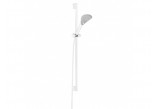 Sprchový set Kludi Fizz 3S, sluchátko 3-funkčná držák sprchovým, biely/chróm