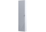 Skrinka výška boczna Oristo Siena, 35cm, jedne dverí, biely lesklá