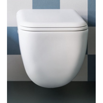Misa WC závesné Cielo Shui 37,5x55x37 cm, Rimless, brina